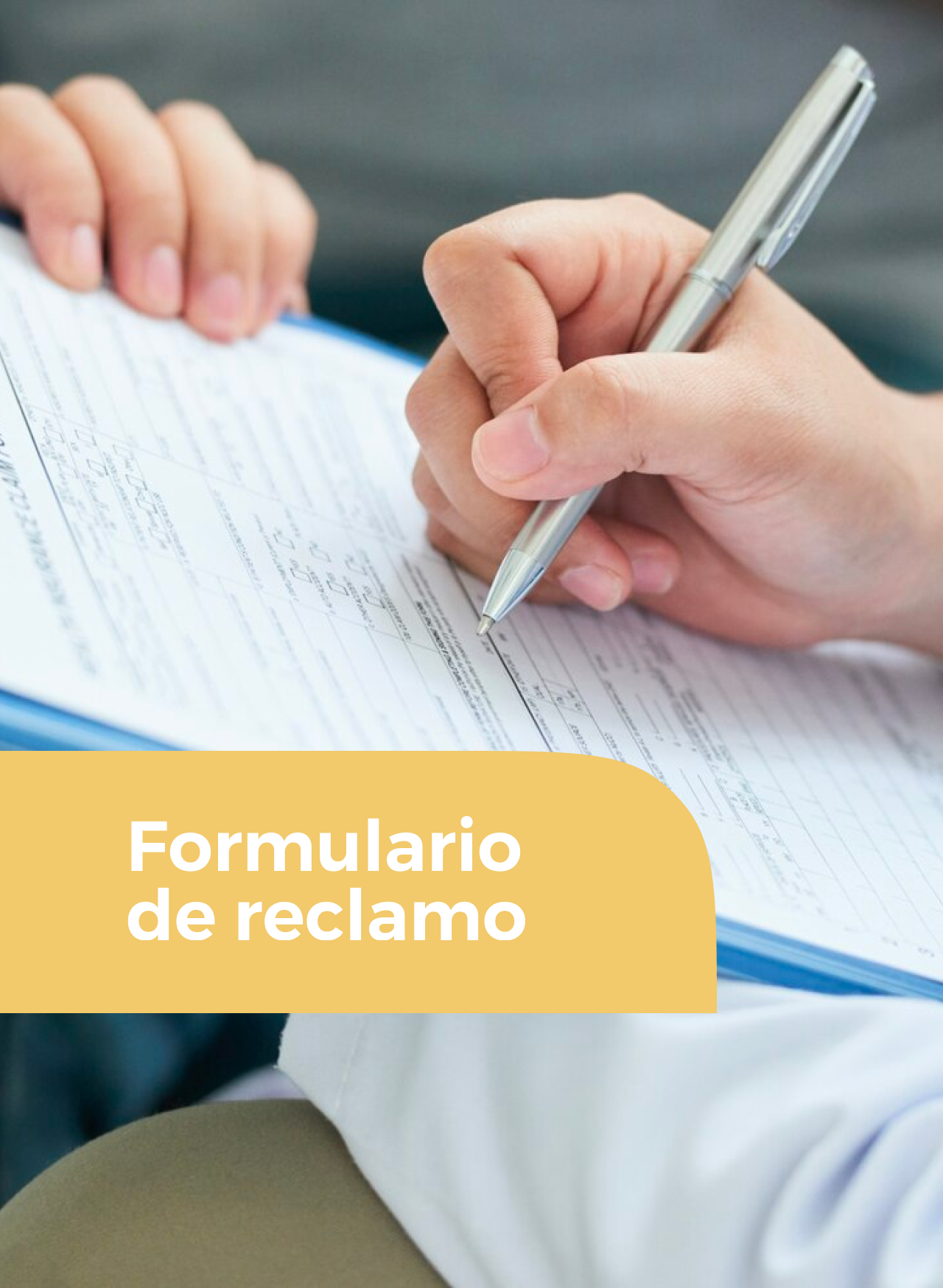 Formulario de reclamos